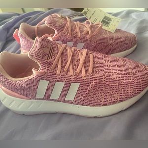 Brand new pink adidas sneakers size 6.5